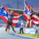 Relevo 4x100 Atletismo Puerto Rico